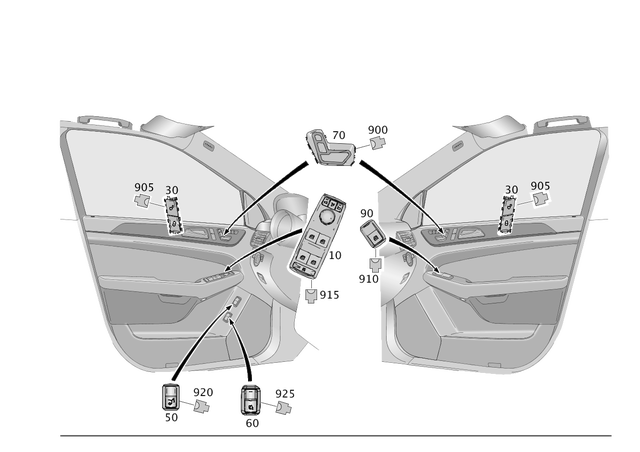 1669054300 - Electrical System: Switch Block for Mercedes-Benz: B Electric Drive, B250e, CLA250, GL350, GL450, GL550, GL63 AMG, GLA250, GLE300d, GLE350, GLE400, GLE550e, GLE63 AMG, GLS350d, GLS450, GLS550, GLS63 AMG, ML250, ML350, ML400, ML550, ML63 AMG Image image
