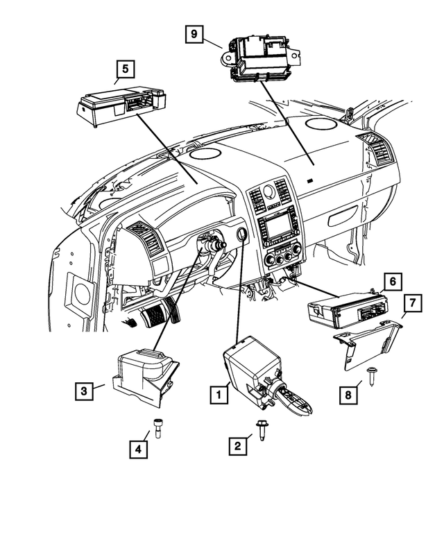 68232225AA - Electrical: Telematics Module for Mopar Image image