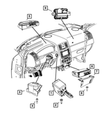 5026328AD - Electrical: Vehicle Systems Interface Module for Chrysler: 300 | Dodge: Charger, Magnum Image