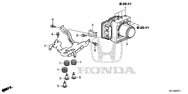 VSA Modulator (2) for 2016 Honda CR-Z #0