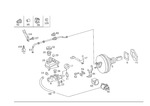 54306201 - Brakes: Master Cylinder for Mercedes-Benz: 200D, 280E, 300E, 300TE Image