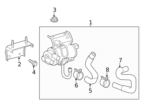 Heater for 2014 Lexus LS600h #1