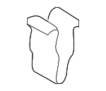 90666SDAA01 - Body: Switch Bezel Clip for Honda: Accord, Civic, Clarity, CR-V, CR-Z, Fit, HR-V, Odyssey, Passport, Pilot, Ridgeline Image