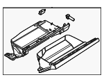 976857095AOH5 - : Glove Box Assembly for Porsche: Panamera Image