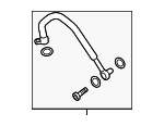 OSL26 - Engine: Motorcraftâ„¢ Oil Inlet Tube for Ford Image