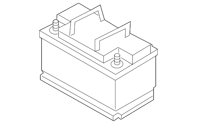 Vehicle Battery - Porsche (999-611-095-12)