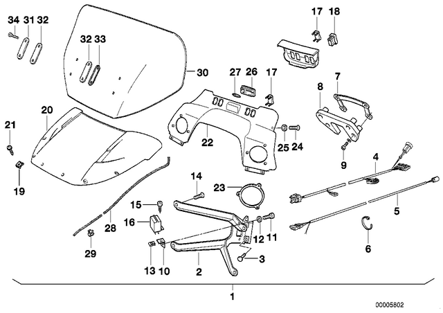 7129904217 - : Body Nut - St4.8-11-Zn for BMW-Motorrad Image