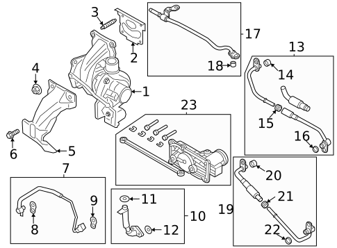 Turbo Charger for 2025 Ford Escape #0