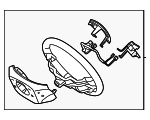 56110A5230RDR - Steering: Steering Wheel for Hyundai: Elantra GT Image