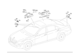 2218705693 - Electrical System: Interior Lamp for Mercedes-Benz: S350, S400, S550, S600, S63 AMG Image