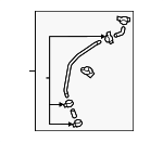 15115385 - Steering: Suction Hose for Buick: Enclave | GMC: Acadia | Saturn: Outlook Image