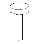 25894521 - Steering: Reservoir Cap for Buick: Enclave | GMC: Acadia | Saturn: Outlook Image