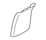 8011A996XA - Body: Rear Trim for Mitsubishi: Outlander, Outlander PHEV, Outlander Sport Image