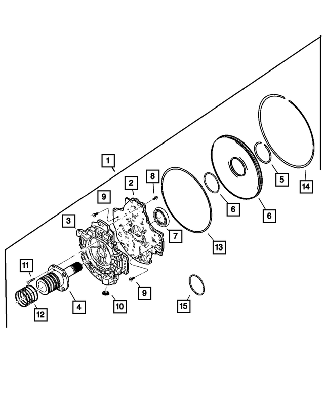 4799082 - Automatic Transmission Multi-Speed: Transmission Snap Ring for Mopar Image