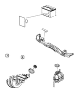 68213176AA - Labels: Coolant System Cap Label for Mopar Image