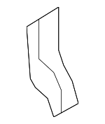 7L1Z78045B00A - Body: Reinforced Beam Lower Bracket for Ford: Expedition | Lincoln: Navigator Image