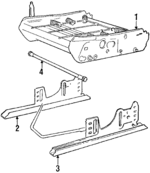 9188498 - Body: Seat Frame for Volvo Image