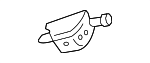 32219086 - Body: Washer Nozzle for Volvo Image