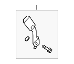 4867SZAA01ZA - Electrical: Center Buckle for Honda: Pilot Image image