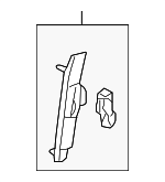 81460SHJA01ZB - Electrical: Adjuster for Honda: Odyssey, Pilot Image image