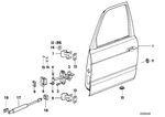 51218155698 - Bodywork: Front Door Brake for BMW Image