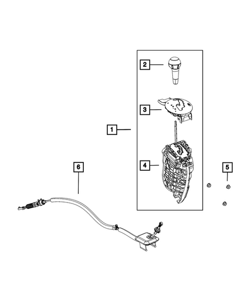 Gearshift Controls and Related Parts for 2015 Fiat 500 #0