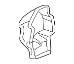 64118385548 - HVAC: Cover for BMW: 525i, 528i, 530i, 540i, M5, X5 Image