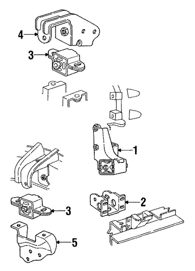 4471085 - Engine: Mount for Mopar Image