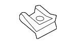 MU000571 - Body: Upper Quarter Trim Clip for Mitsubishi Image