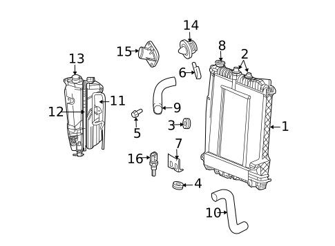 Sensors for 2008 Chrysler Aspen #0