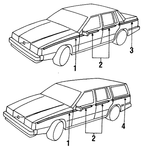 Stripe Tape for 1985 Volvo 760 #0