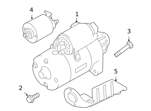 Starter for 2010 Mitsubishi Eclipse #0