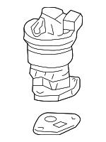 18011R70A00 - Emission System: Egr Valve for Acura: MDX, RDX, RL, RLX, TL, TSX, ZDX Image