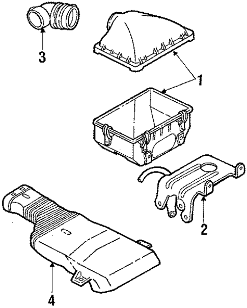 Air Inlet for 1986 Mercury Marquis #0