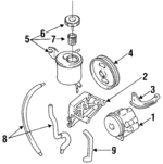 4913253F00 - : Pulley for Nissan: 240SX Image