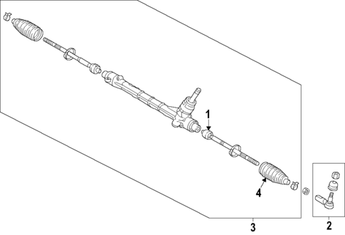 Steering Gear & Linkage for 2023 Mitsubishi Outlander PHEV #1