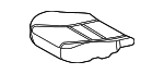 7151276020 - Body: Seat Cushion Pad for Lexus: CT200h Image