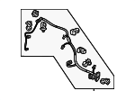 80650T21A50 - HVAC: Harness for Acura Image