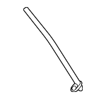 80271T21A00 - HVAC: Drain Hose for Acura Image