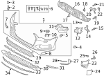 4K0807065EGRU - Body: Bumper Cover for Audi Image