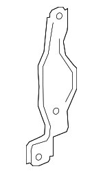 72725SZNA00 - Body: Door Trim Panel Bracket for Acura: ZDX Image