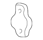 16621671 - Body: Striker for Buick: Skylark | Chevrolet: Cavalier | Oldsmobile: Achieva | Pontiac: Grand Am, Sunfire Image