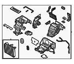 97205T6BC0 - : AC &amp; Heater Assembly for Hyundai Image