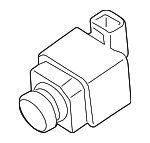 66535A0F6D7 - Body: Front Camera for BMW Image