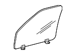2L1Z7825713AB - Body: Door Glass for Ford Image