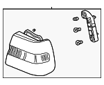9151632 - Electrical: Tail Lamp Assembly for Volvo: S70 Image
