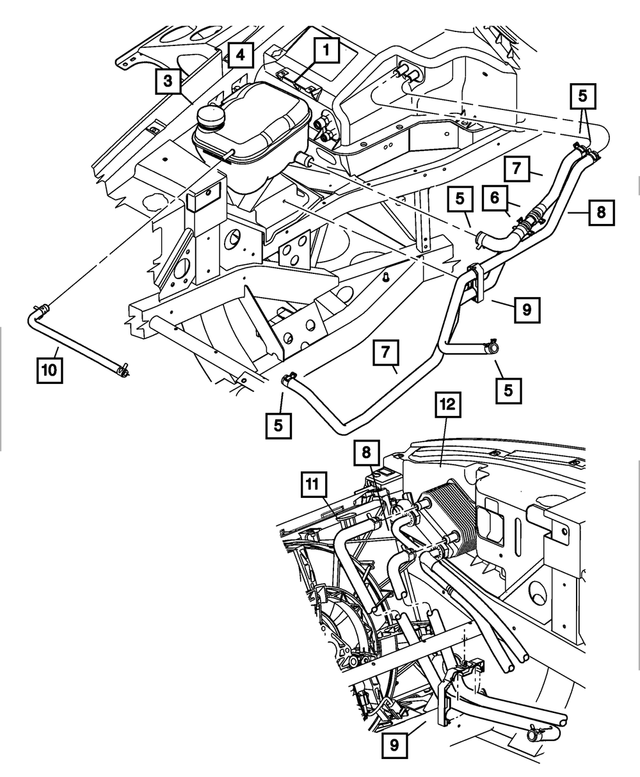 6503698 - Cooling: Truss Head Screw And Washer for Mopar Image image