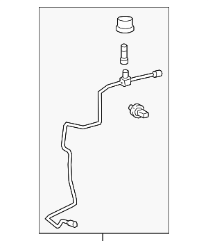 887100R030 - : Tube Assembly for Lexus Image