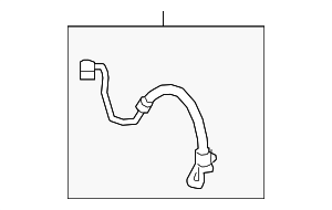 88711F6020 - : A/C Refrigerant Discharge Hose for Lexus Image