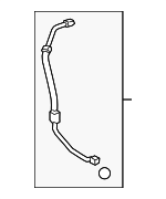 88704F6020 - : Suction Hose for Lexus: NX350h, NX450h+ Image